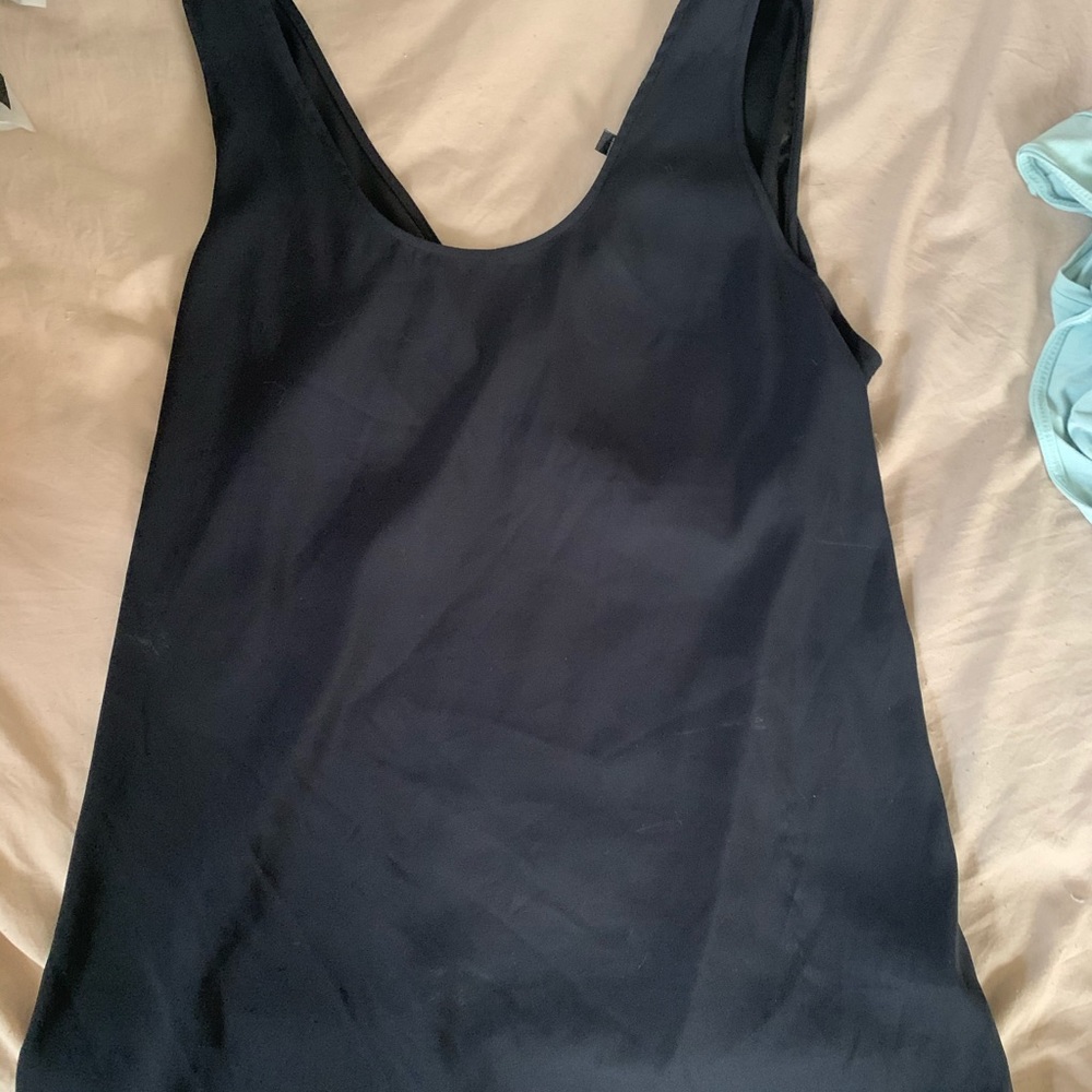 Express black Satin top